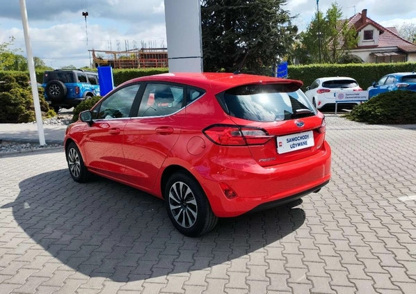 Ford Fiesta cena 89900 przebieg: 4263, rok produkcji 2022 z Poznań małe 596